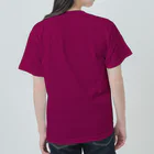 KIKITEKI_LABORATORYの閉眼アーリマン -白ver.- Heavyweight T-Shirt