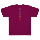 💖宇宙整体♪🌈♪こころからだチャンネル♪💖の母星回帰曼荼羅　あーよかった夏version Heavyweight T-Shirt