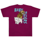 LalaHangeulのBABY TIGERS　バックプリント Heavyweight T-Shirt
