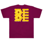 LalaHangeulのハニカム構造(BEE） ヘビーウェイトTシャツ