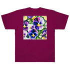 yuuto999のThe Pansy（パンジー） ヘビーウェイトTシャツ