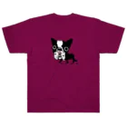 ブヒーズのSNUB NOSE DOGS※ボストンテリア※ ヘビーウェイトTシャツ