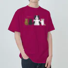 ボダコのレオの今日もHappy ヘビーウェイトTシャツ
