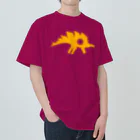 MELLOW-MELLOWのDinosaurs monogram3 ヘビーウェイトTシャツ