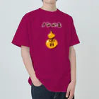 NIKORASU GOの酒好きデザイン「ノンベエ」（Tシャツ・パーカー・グッズ・ETC） Heavyweight T-Shirt