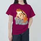 LalaHangeulのTOAD (ヒキガエル) 英字バージョン Heavyweight T-Shirt