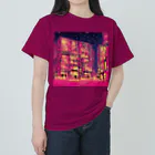 TakashiSのmodern pink city ヘビーウェイトTシャツ