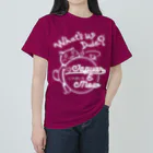 Jaguar E Mowの調子はどうダい？ ホワイト Heavyweight T-Shirt