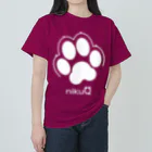 WebArtsの肉球をモチーフにしたオリジナルブランド「nikuQ」（犬タイプ）です Heavyweight T-Shirt