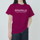 SPARKLEのSPARKLE-シンプル白字 ヘビーウェイトTシャツ