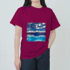 million-mindの澄んだ海と青空と Heavyweight T-Shirt