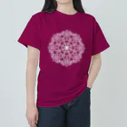 ARIGATOU-81のMANDALA •6• (W) Heavyweight T-Shirt