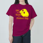 『NG （Niche・Gate）』ニッチゲート-- IN SUZURIのOh! It's Such A Perfectday.（黄色） ヘビーウェイトTシャツ