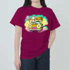 まるちょ屋のドライブしちゃうよ。【カラー版】 ヘビーウェイトTシャツ