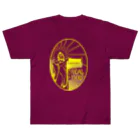 『NG （Niche・Gate）』ニッチゲート-- IN SUZURIのREAL GOD2h.t.(黄色) Heavyweight T-Shirt