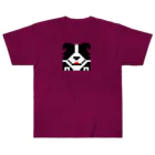 ボダコのレオのボーダーコリー　ドットなオフショット Heavyweight T-Shirt