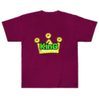 KinGのKinG KinGの王冠シリーズ ヘビーウェイトTシャツ