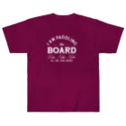 May's cafeのPADDLING THE BOARD _white Heavyweight T-Shirt