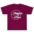 Jaguar E MowのJaguar E Mow ホワイトロゴ ヘビーウェイトTシャツ