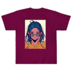 zaisuのクール系女子 ヘビーウェイトTシャツ