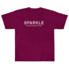 SPARKLEのSPARKLE-シンプル白字 ヘビーウェイトTシャツ