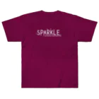 SPARKLEのSPARKLE-ドロップス shiro ヘビーウェイトTシャツ