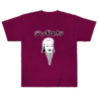 NIKORASU GOの歴史の偉人デザイン「ジンギスカン」（Tシャツ・パーカー・グッズ・ETC） ヘビーウェイトTシャツ