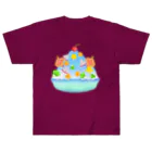 Lily bird（リリーバード）のトロピカル・ブルーハワイかき氷 ヘビーウェイトTシャツ