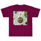 Lily bird（リリーバード）のピラカンサス（？）photo 正方形 ヘビーウェイトTシャツ