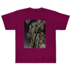 空屋　sorayakusakaの202001121944000　夜の樹木 Heavyweight T-Shirt