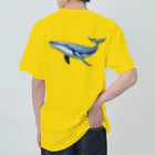 まみおデザインのwhale of a time　素晴らしい時 Heavyweight T-Shirt