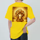 【金龍】Kinryuの【金運爆上げ】金龍守護神グッズ_001 Heavyweight T-Shirt