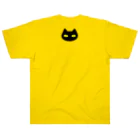 F2 Cat Design Shopの黒猫ボディーガード まもられているほう 002 Heavyweight T-Shirt