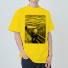 MUGEN ARTのムンク　叫び　Munch / The Scream リトグラフ　 ヘビーウェイトTシャツ