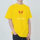 あるルートのCOOL YELLOW RABBIT ☆ KIIROU ヘビーウェイトTシャツ