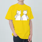 aiueoneko358のPeace！ ヘビーウェイトTシャツ