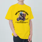 kazu_gのロボットバイク便(淡色用) Heavyweight T-Shirt