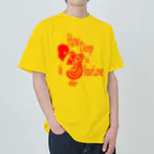 『NG （Niche・Gate）』ニッチゲート-- IN SUZURIのHow Deep Is Your Love（赤） Heavyweight T-Shirt