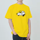 ぷにおもちSHOPのウーパールーパースーパーカーオンチーヨ Heavyweight T-Shirt