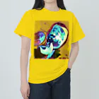 Anna’s galleryのPsyberpunk Jerry Fish ヘビーウェイトTシャツ