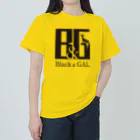 飛び出せ！ ささみショップのBlack & GAL Heavyweight T-Shirt