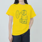 SU-KUのシロクマもつらいよ！ ヘビーウェイトTシャツ