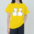 aiueoneko358のPeace！ ヘビーウェイトTシャツ