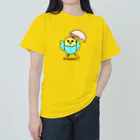 bunbunのインコ ヘビーウェイトTシャツ