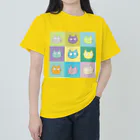 でんぼうのねこがいっぱいいる ヘビーウェイトTシャツ