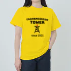 ダムダムのTRANSMISSION TOWER🔺 Heavyweight T-Shirt