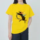 chirukapolkaの炎の魔法 ヘビーウェイトTシャツ