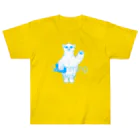 Mark martのSwimming Bear ヘビーウェイトTシャツ