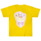 🎀りぼんぱ～ら～🎀のぱんだクレープ ヘビーウェイトTシャツ