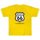 kazu_gの「ROUTE66」。ん? スペルが違うぞ!? ヘビーウェイトTシャツ